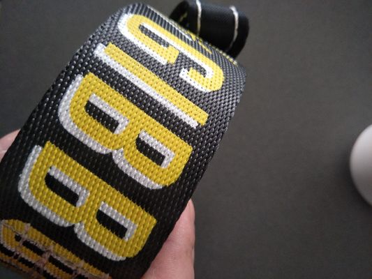 কেনা উচ্চ স্থায়িত্ব স্ল্যাকলাইন দড়ি 5T 2 ইঞ্চি রেচট Buckle সঙ্গে কম elongation online manufacture