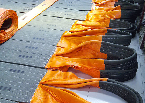 কেনা আই টু আই ফ্ল্যাট বোনা ওয়েবিং স্লিং EN1492-1 2000 WLL 10T নীল লেবেল সহ online manufacture