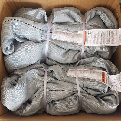 কেনা ASME B30.9 গ্রে পলিস্টার লিফটিং স্লিং গোলাকার ভারী দায়িত্ব উল্লম্ব 32000 পাউন্ড online manufacture