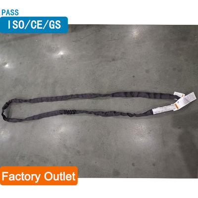 কেনা জ্যাকেট টুইল বুনন পলিয়েস্টার রাউন্ড স্লিং কালো ভারী ডিউটি উল্লম্ব ২ টন online manufacture