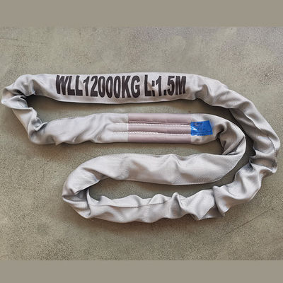 কেনা 28mm Diameter Polyester Lifting Sling Offering Good Chemical Resistance and Oem Engineered for Industrial Hoisting Solutions online manufacture